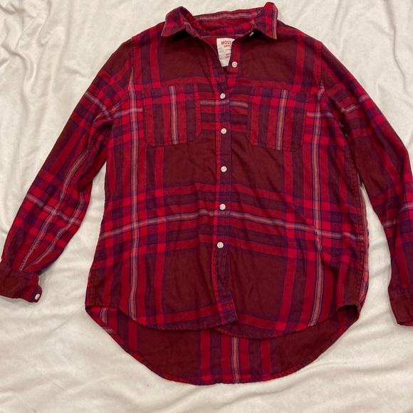 Mossimo Supply Co. Tops Boyfriend Fit Flannel Shirt Poshmark